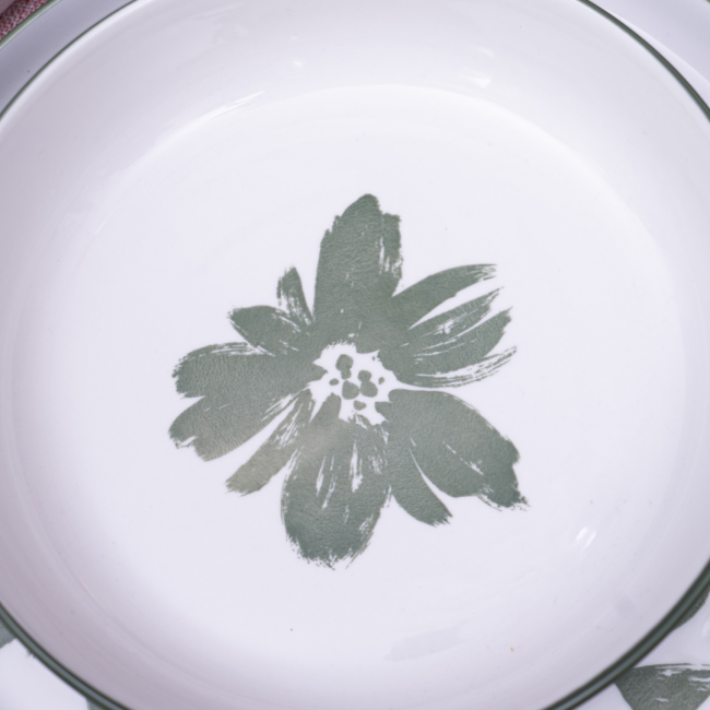 Lot de 6 assiettes à dessert, HANAE