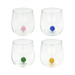 Lot de 4 verres, GAIA Lot de 4 verres, GAIA