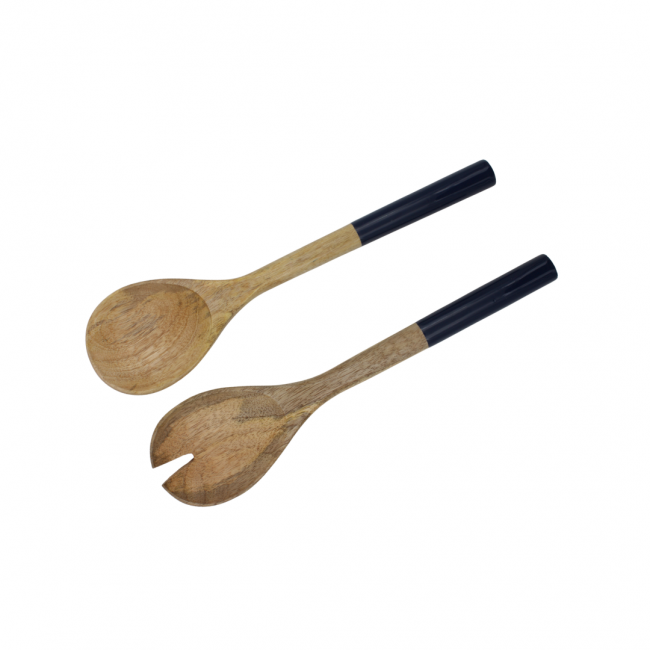 Set de 2 saladiers + couverts, SANTORIN Set de 2 saladiers + couverts, SANTORIN