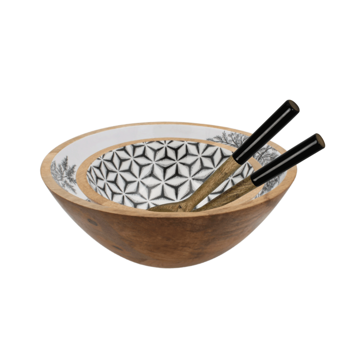 Set de 2 saladiers & couverts, SAVANA