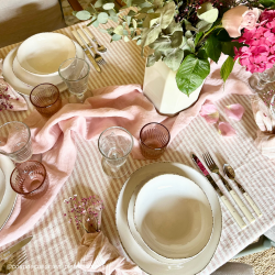 Lot de 6 petites assiettes, COTON Lot de 6 petites assiettes, COTON