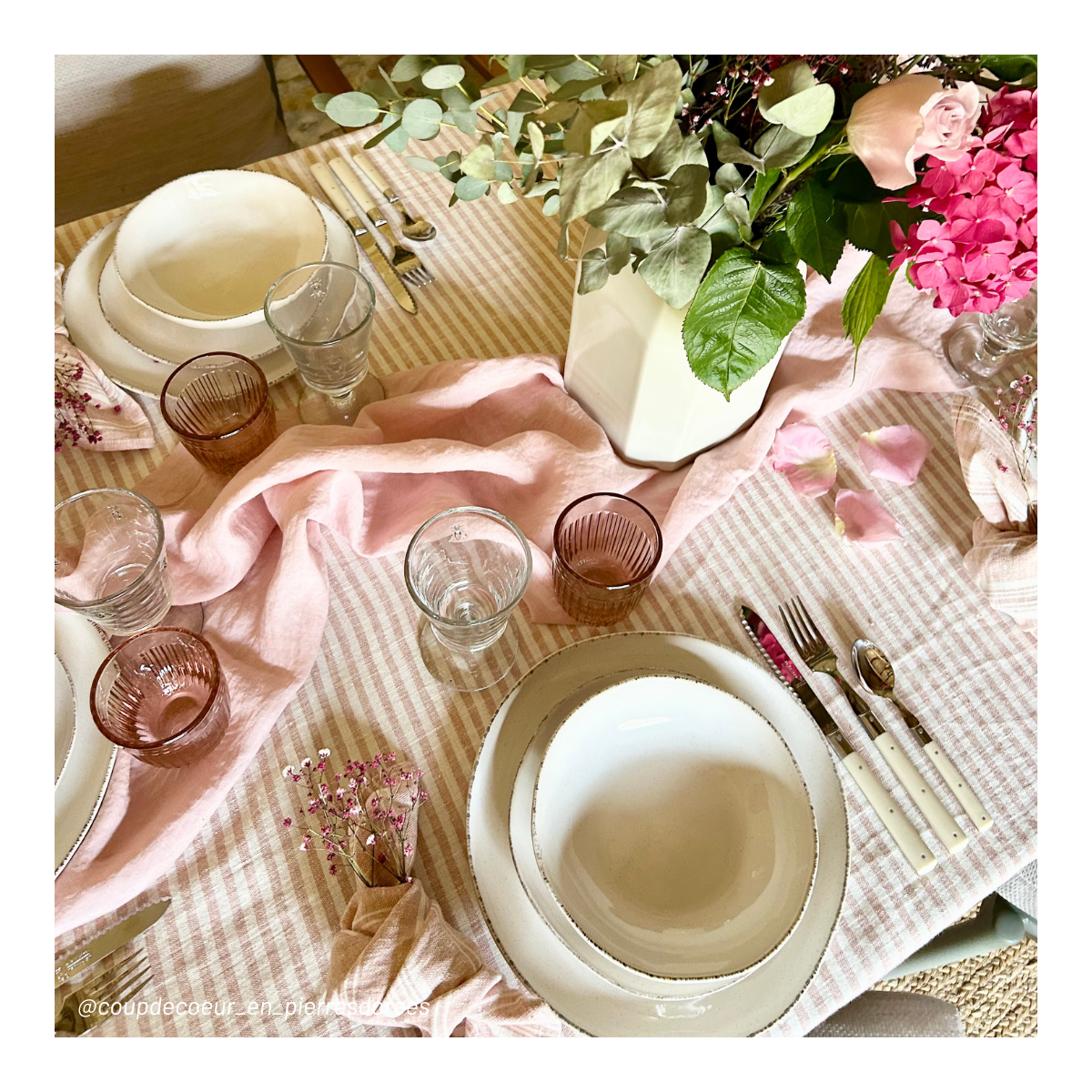 Lot de 6 petites assiettes, COTON