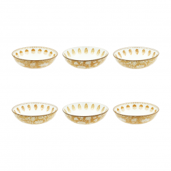 Lot de 6 assiettes creuses, AMBRE Lot de 6 assiettes creuses, AMBRE