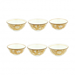 Lot de 6 bols médiums, AMBRE Lot de 6 bols médiums, AMBRE