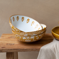 Lot de 6 assiettes creuses, AMBRE Lot de 6 assiettes creuses, AMBRE