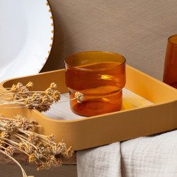 Lot de 4 verres, AMBRE Lot de 4 verres, AMBRE