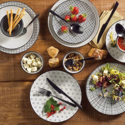 Lot de 6 petits bols, design 2, KOMAE