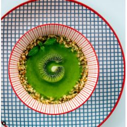 Lot de 6 grandes assiettes design 1, SABAE