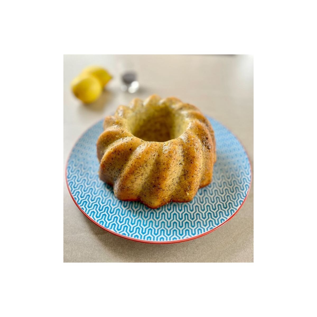 Lot de 6 assiettes à dessert design 3, SABAE