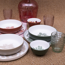 Lot de 6 verres, HANAE