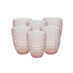 Lot de 6 verres, HANAE