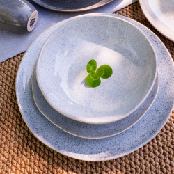 Lot de 6 assiettes creuses, ZAO