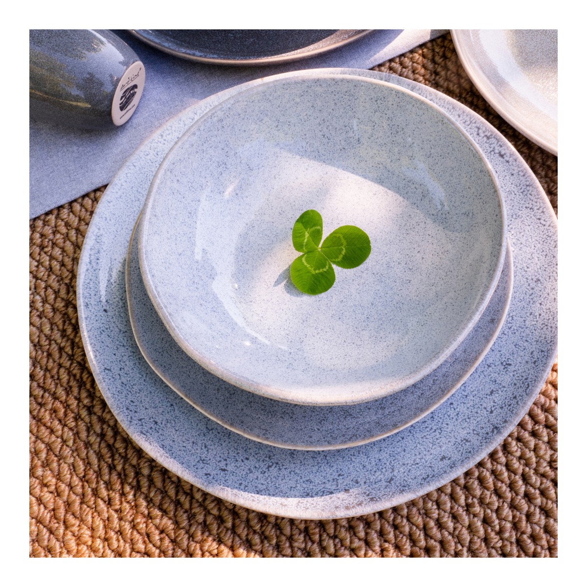 Lot de 6 assiettes creuses, ZAO