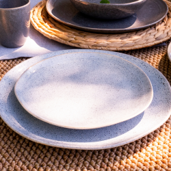 Lot de 6 assiettes à dessert, ZAO