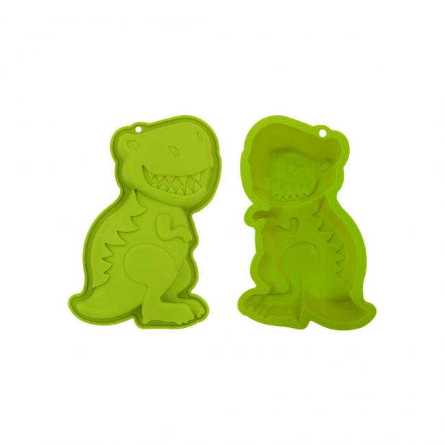 Moule à gâteau en silicone forme Dinosaure