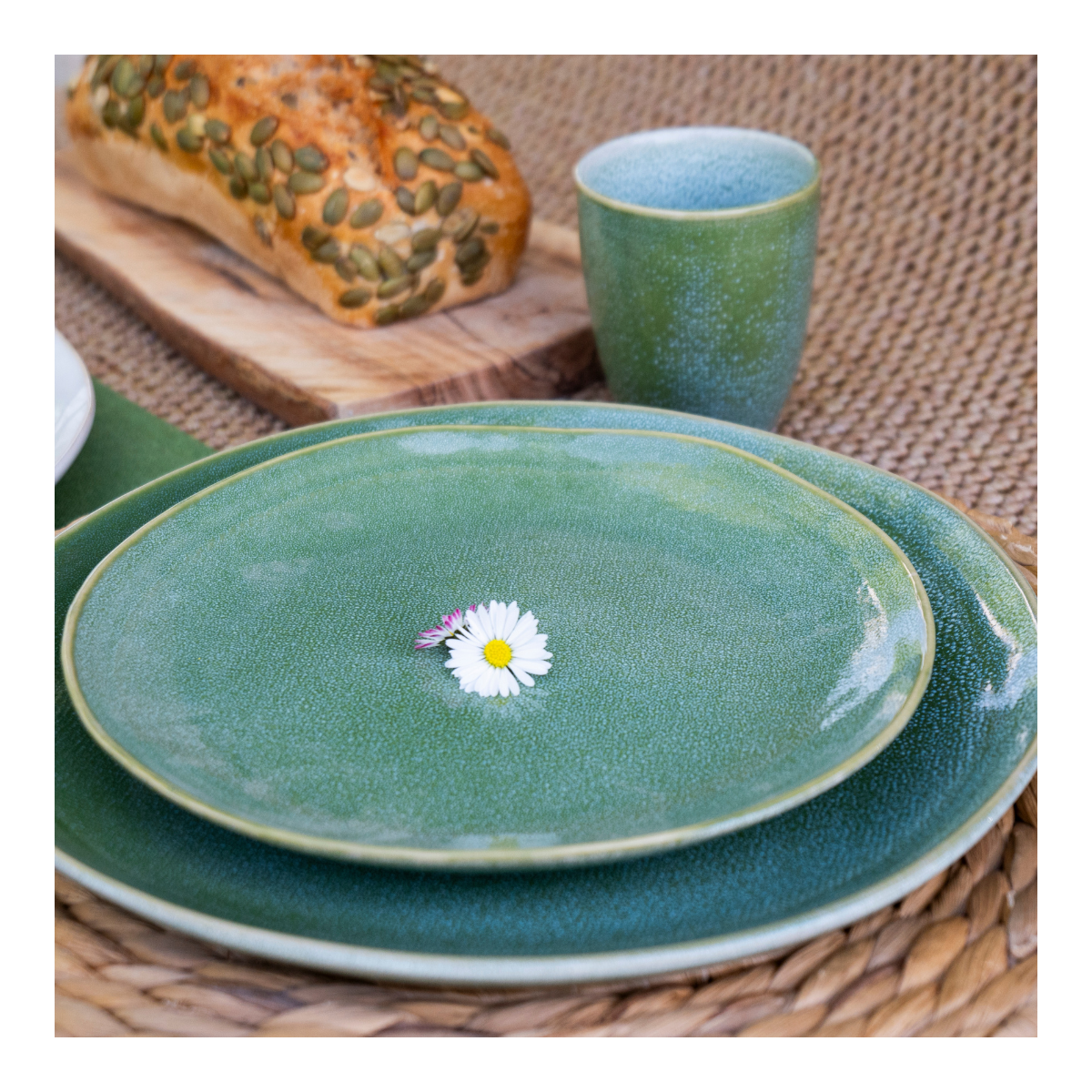 Lot de 6 assiettes à dessert, MILA