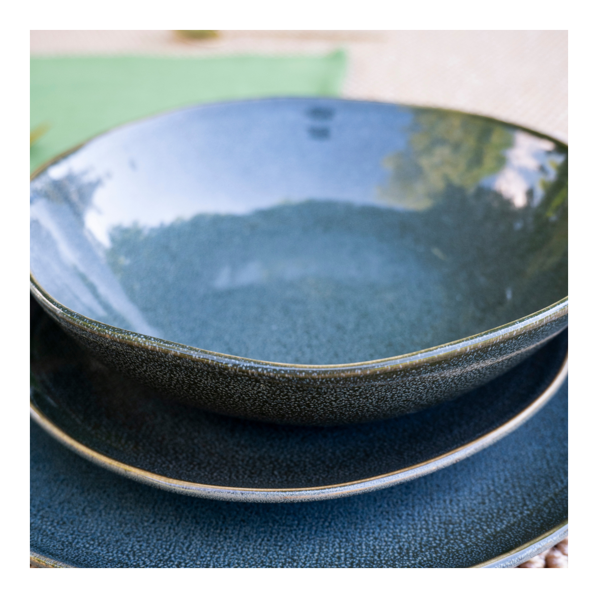 Lot de 6 assiettes creuses, MILA