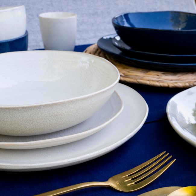 Lot de 6 assiettes creuses, OIA