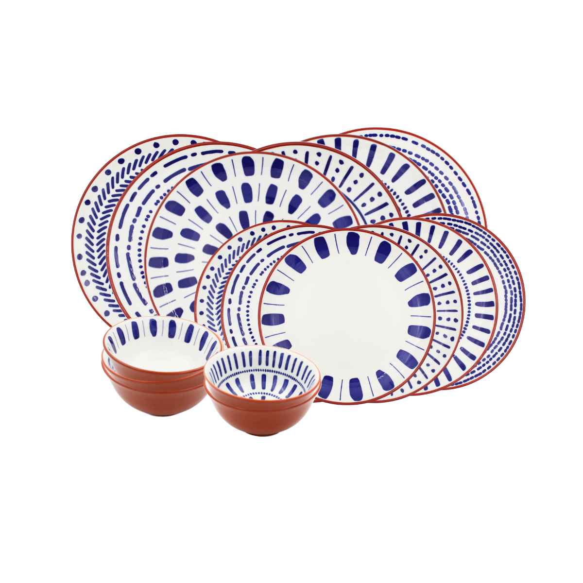 Service 18 pièces, SANTORIN