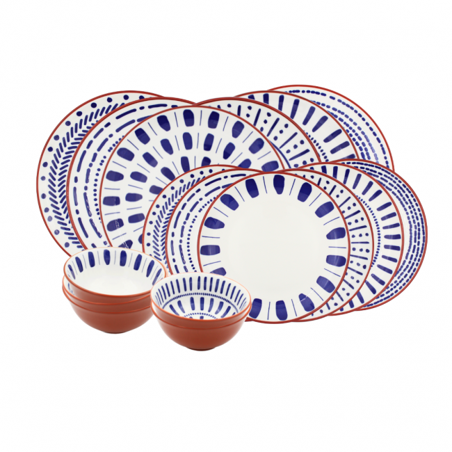 Service 18 pièces, SANTORIN