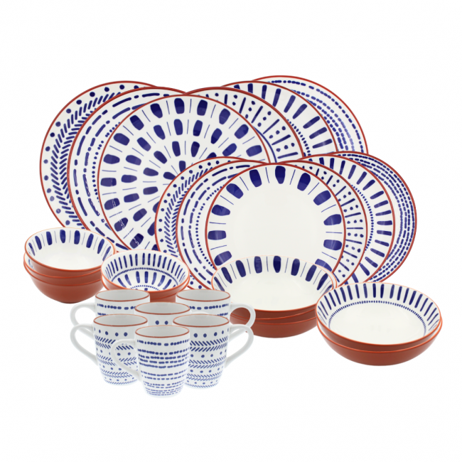 Service 30 pièces, SANTORIN