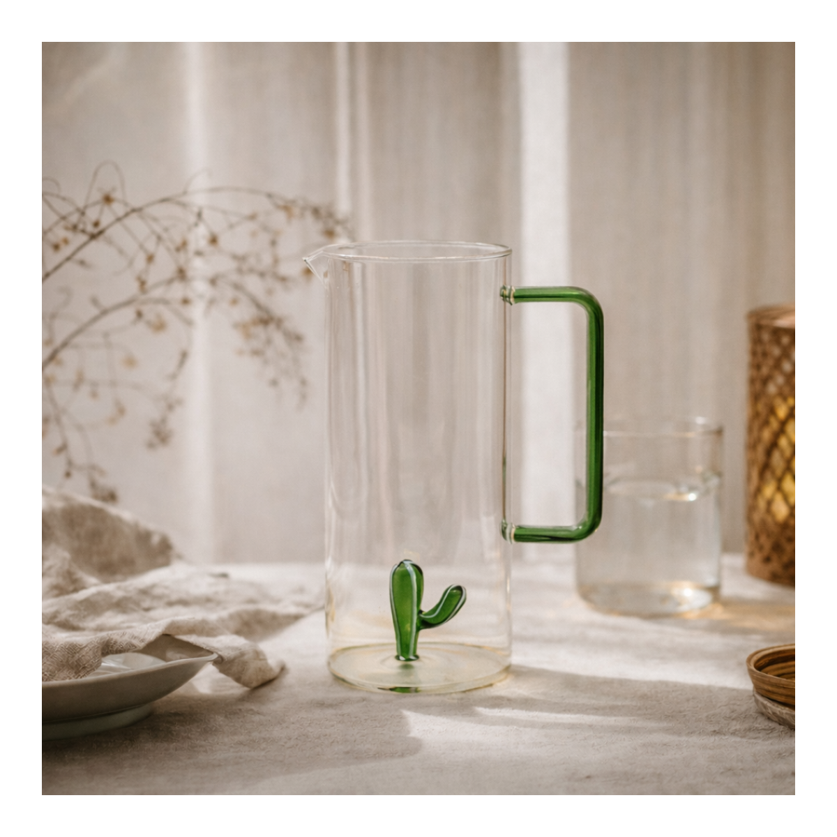 Carafe cactus en verre, Viva la Vida
