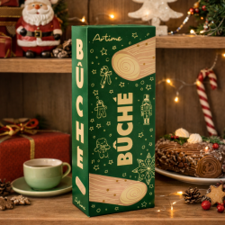 Coffret création bûche de noël, Cook Book