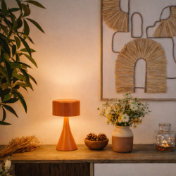 Lampe à poser terracotta, LUCI