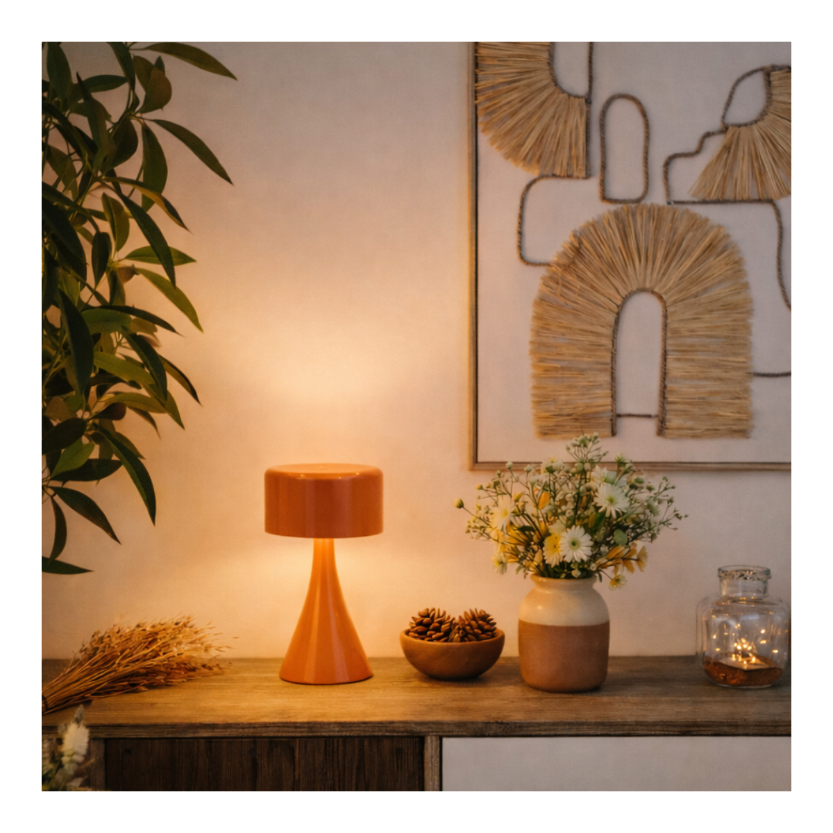 Lampe à poser terracotta, Luci