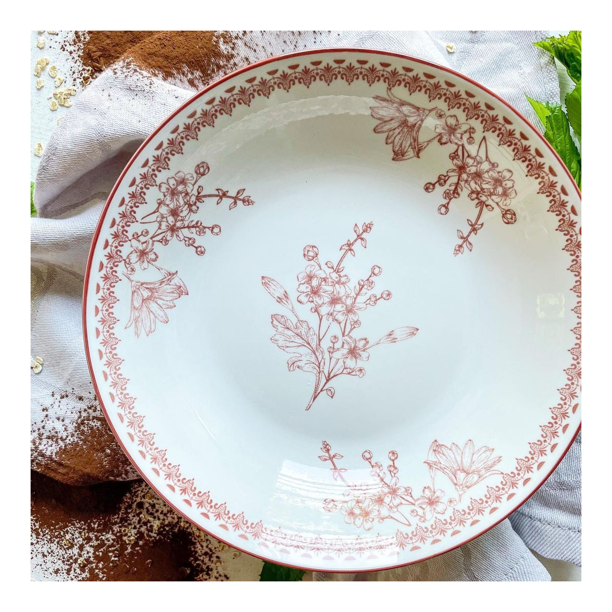 Lot de 6 médiums bols, LOUISE