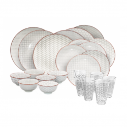 Service à vaisselle 24 pièces, SLOW