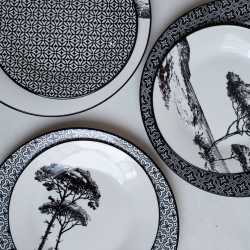 Service à vaisselle complet 54 pièces, VILLA LES PINS