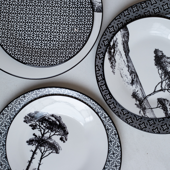 Service à vaisselle complet 54 pièces, VILLA LES PINS