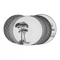 Service à vaisselle complet 54 pièces, VILLA LES PINS