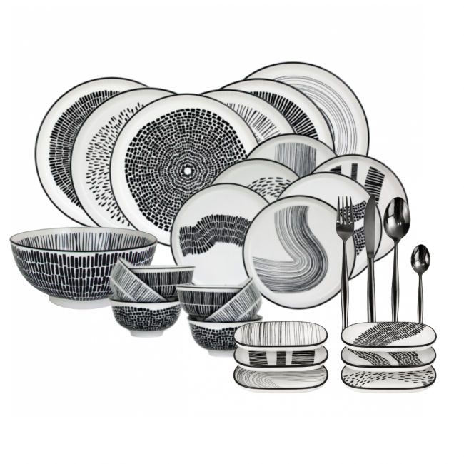 Service complet 49 pièces, YUCATAN