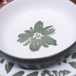 Lot de 6 assiettes creuses, HANAE