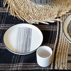 Lot de 6 assiettes à dessert, YUCATAN