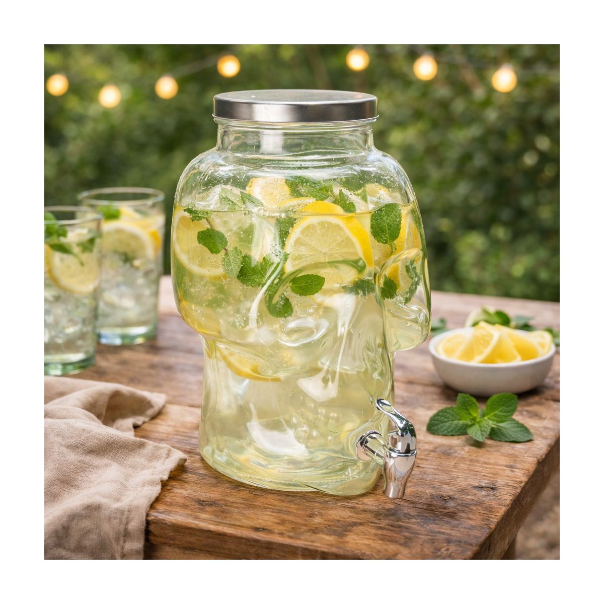 Fontaine à boisson tête de mort grand modèle, CUBANIOS