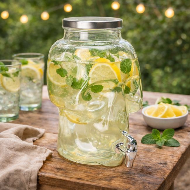 Fontaine à boisson tête de mort grand modèle, CUBANIOS