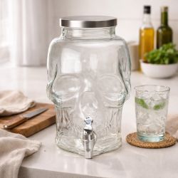 Fontaine à boisson tête de mort petit modèle, CUBANIOS