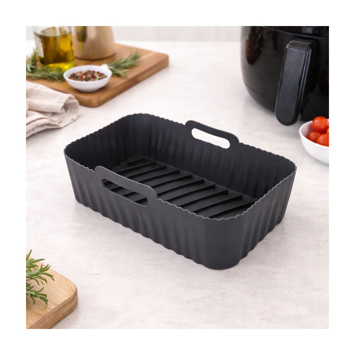 Moule en silicone rectangulaire, AIRFRYER