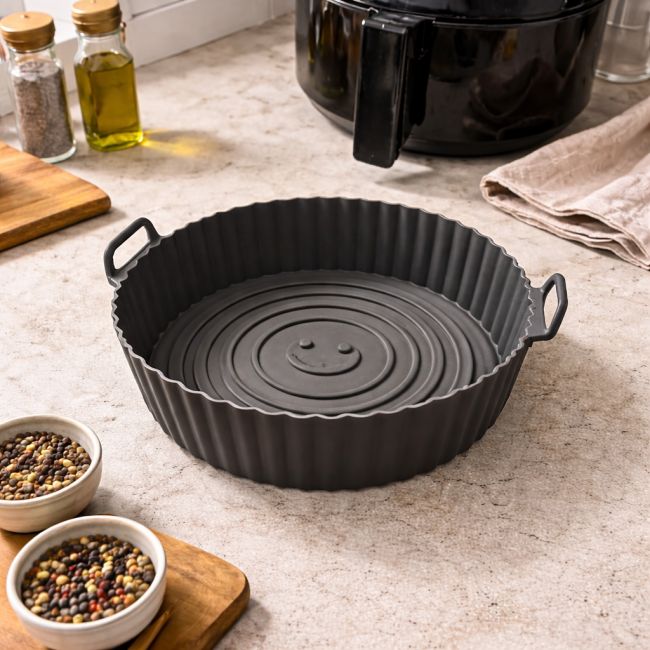 Moule en silicone rond, AIRFRYER