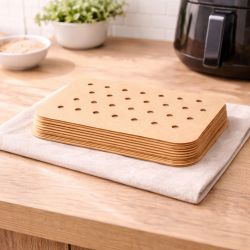 Set de 50 feuilles de cuisson sulfurisé rectangle, AIRFRYER