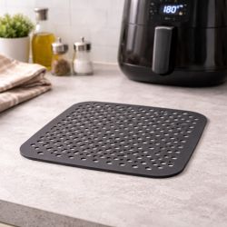 Tapis de cuisson en silicone carré, AIRFRYER