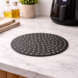 Tapis de cuisson en silicone rond, AIRFRYER