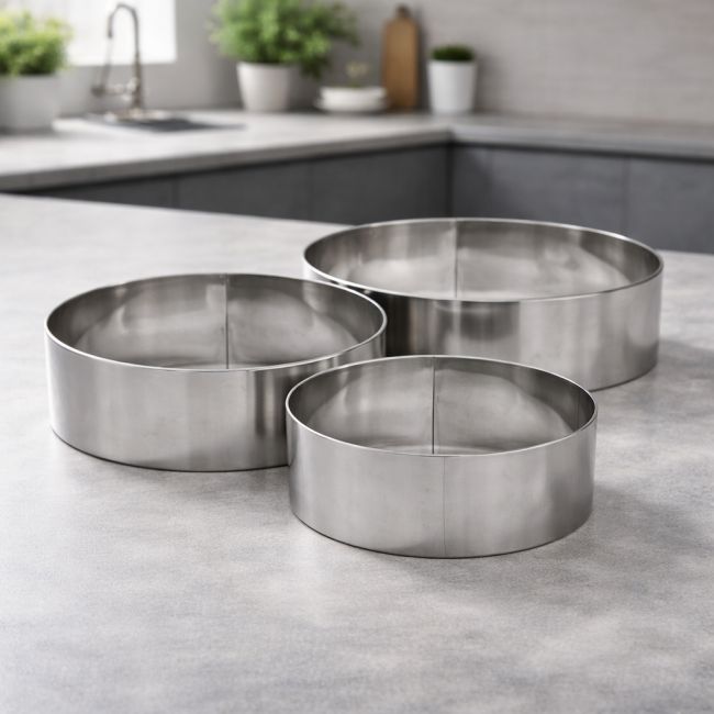 Cercle à pâtisserie, à gâteau et entremet, Petit modèle