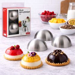 Set de 4 moules en forme de dômes