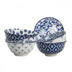 Lot de 6 petits bols, MAJORELLE