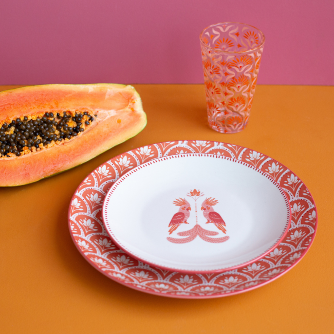 Lot de 6 petites assiettes, ZOELA