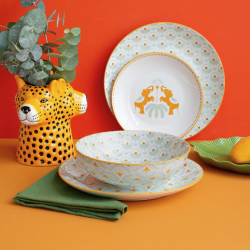 Lot de 6  assiettes creuses, ZOELA